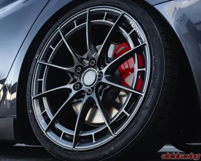VR Forged D03-R Wheel Set Tesla Model 3 | Model Y 20x9.0 Gunmetal - VRF-D03R-TES3-GM