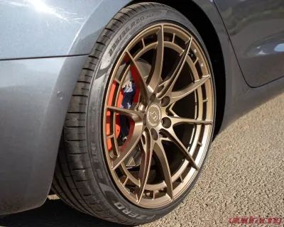 VR Forged D03-R Wheel Set Tesla Model 3 | Model Y 20x9.0 Satin Bronze - VRF-D03R-TES3-SBZ