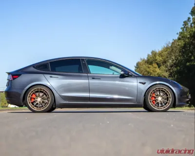 VR Forged D03-R Wheel Set Tesla Model 3 | Model Y 20x9.0 Satin Bronze - VRF-D03R-TES3-SBZ