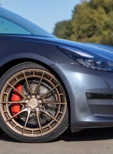 VR Forged D03-R Wheel Set Tesla Model 3 | Model Y 20x9.0 Satin Bronze                                     - VRF-D03R-TES3-SBZ - Image 6
