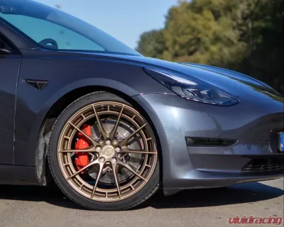 VR Forged D03-R Wheel Set Tesla Model 3 | Model Y 20x9.0 Satin Bronze - VRF-D03R-TES3-SBZ