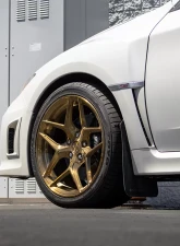 VR Forged D04 Wheel Olympic Gold 18x9.5 +40mm 5x114.3                                     - VR-D04-1895-40-51143-GGLD - Image 8