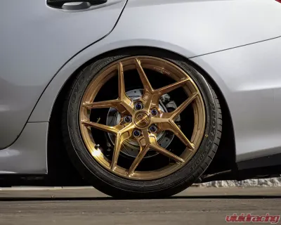 VR Forged D04 Wheel Olympic Gold 18x9.5 +40mm 5x114.3 - VR-D04-1895-40-51143-GGLD