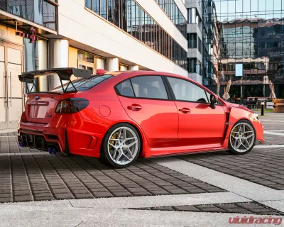 VR Forged D04 Wheel Set Subaru WRX STI 18x9.5 Gloss White - VRF-D04-STI-GWHT