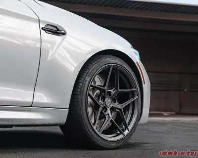 VR Forged D04 Wheel Gloss Black 19x10.5 +44mm 5x120 - VR-D04-19105-44-5120-GBLK