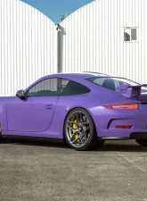 VR Forged D04 Wheel Set Porsche 991 GT3 | Turbo | GTS 20x9.0 20x12 Centerlock Gunmetal                                     - VRF-D04-991GT3-GM - Image 5
