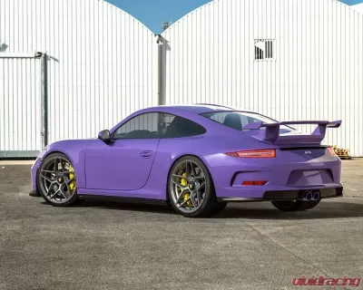 VR Forged D04 Wheel Set Porsche 991 GT3 | Turbo | GTS 20x9.0 20x12 Centerlock Gunmetal - VRF-D04-991GT3-GM