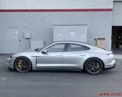 VR Forged D04 Wheel Set Porsche Taycan | Audi e-Tron GT 21x9.5 21x11.5 Gunmetal - VRF-D04-TAY-GM