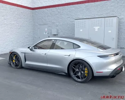 VR Forged D04 Wheel Set Porsche Taycan | Audi e-Tron GT 21x9.5 21x11.5 Gunmetal - VRF-D04-TAY-GM