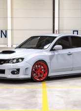 VR Forged D04 Wheel Brushed Red 18x9.5 +40mm 5x114.3                                     - VR-D04-1895-40-51143-GRD - Image 4