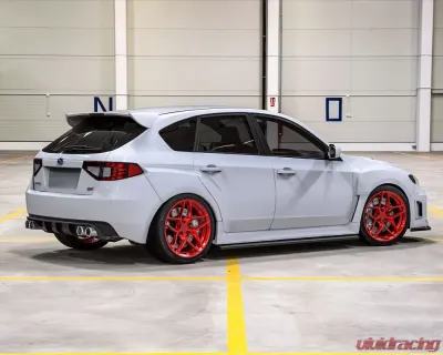 VR Forged D04 Wheel Brushed Red 18x9.5 +40mm 5x114.3 - VR-D04-1895-40-51143-GRD