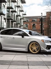 VR Forged D10 Wheel Set Subaru WRX STI 18x9.5 Satin Gold                                     - VRF-D10-STI-GGLD - Image 4