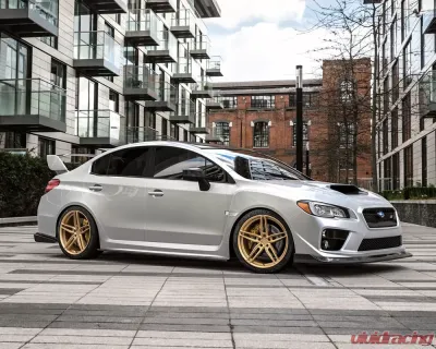 VR Forged D10 Wheel Set Subaru WRX STI 18x9.5 Satin Gold - VRF-D10-STI-GGLD