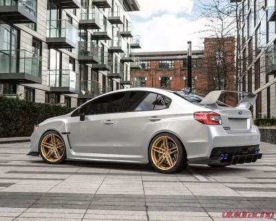 VR Forged D10 Wheel Set Subaru WRX STI 18x9.5 Satin Gold - VRF-D10-STI-GGLD