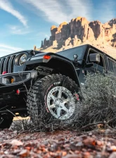 VR Forged D14 Wheel Set Jeep Wrangler JK JL | Gladiator 17x8.5 Brushed                                     - VRF-D14-JL-BRS - Image 6