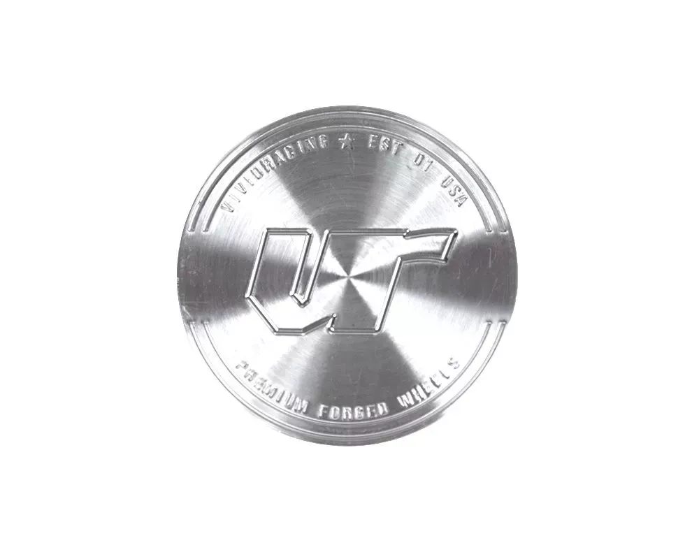 VR Forged Center Cap Car Wheels Brushed - VR-CAP-H-CAR-BRS