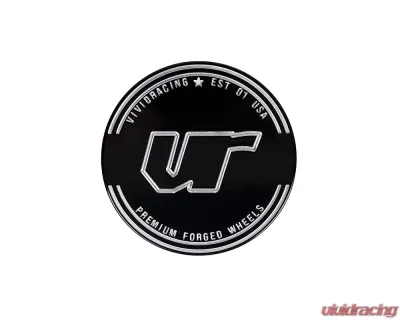 VR Forged Center Cap Car Wheels Gloss Black - VR-CAP-H-CAR-GBLK
