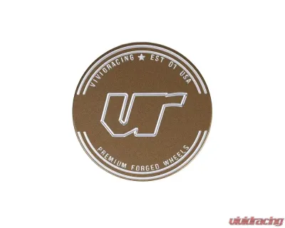 VR Forged Center Cap Car Wheels Satin Bronze - VR-CAP-H-CAR-SBZ