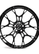 VR Forged D01 Wheel Set Ferrari 488 20x9.0 21x12 Gloss Black                                     - VRF-D01-488-GBLK - Image 2