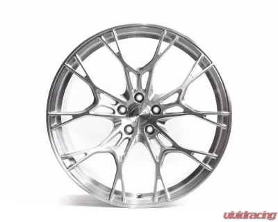 VR Forged D01 Wheel Set Corvette C8 20x9.5 21x12.5 Brushed - VRF-D01-C8-BRS