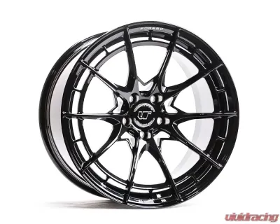 VR Forged D03-R Wheel Set BMW 5-Series G30 20x9.0 20x10.5 Gloss Black - VRF-D03R-5G30-20-GBLK