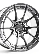 VR Forged D03-R Wheel Set Toyota Supra MK5 19x9.5 19x10.5 Gunmetal                                     - VRF-D03R-A90-19-GM - Image 7