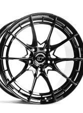 VR Forged D03-R Wheel Set Porsche 991 Turbo 20x9.0 20x12.0 Gloss Black                                     - VRF-D03R-991T-20-GBLK - Image 10