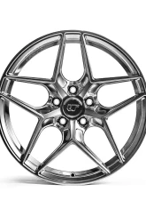 VR Forged D04 Wheel Hyper Black 19x10.5 +44mm 5x120                                     - VR-D04-19105-44-5120-HBLK - Image 2