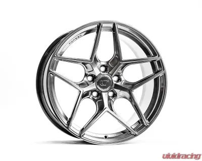 VR Forged D04 Wheel Hyper Black 19x9.5 +27mm 5x120 - VR-D04-1995-27-5120-HBLK