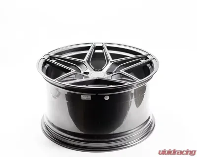 VR Forged D04 Wheel Set Porsche Taycan | Audi e-Tron GT 21x9.5 21x11.5 Gunmetal - VRF-D04-TAY-GM