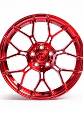 VR Forged D09 Wheel Brushed Red 18x9.5 +40mm 5x114.3                                     - VR-D09-1895-40-51143-GRD - Image 2