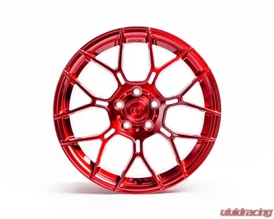 VR Forged D09 Wheel Brushed Red 18x9.5 +40mm 5x114.3 - VR-D09-1895-40-51143-GRD