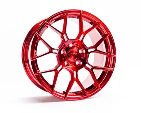 VR Forged D09 Wheel Brushed Red 18x9.5 +40mm 5x114.3