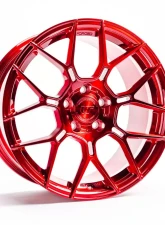 VR Forged D09 Wheel Brushed Red 18x9.5 +40mm 5x114.3                                     - VR-D09-1895-40-51143-GRD - Image 7