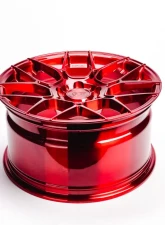 VR Forged D09 Wheel Brushed Red 18x9.5 +40mm 5x114.3                                     - VR-D09-1895-40-51143-GRD - Image 3