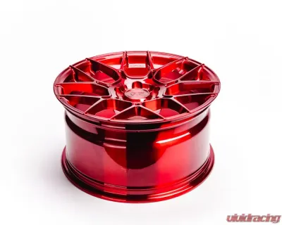 VR Forged D09 Wheel Brushed Red 18x9.5 +40mm 5x114.3 - VR-D09-1895-40-51143-GRD