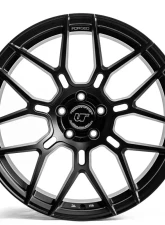 VR Forged D09 Wheel Matte Black 20x12 +25mm 5x114.3                                     - VR-D09-2012-25-51143-MBLK - Image 2
