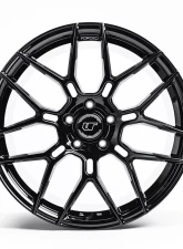 VR Forged D09 Wheel Set Corvette C6 C7 Z06 19x10 20x12.5 Gloss Black                                     - VRF-D09-C7Z06-GBLK - Image 2