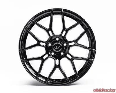 VR Forged D09 Wheel Set Corvette C6 C7 Z06 19x10 20x12.5 Gloss Black - VRF-D09-C7Z06-GBLK