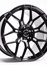 VR Forged D09 Wheel Set Corvette C6 C7 Z06 19x10 20x12.5 Gloss Black                                     - VRF-D09-C7Z06-GBLK - Image 19