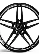 VR Forged D10 Wheel Set Corvette C6 C7 Z06 19x10 20x12.5 Gloss Black                                     - VRF-D10-C7Z06-GBLK - Image 2