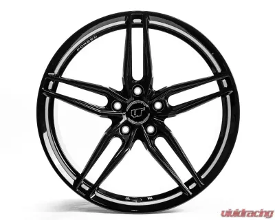 VR Forged D10 Wheel Set Corvette C6 C7 Z06 19x10 20x12.5 Gloss Black - VRF-D10-C7Z06-GBLK