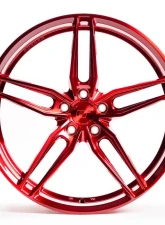 VR Forged D10 Wheel Set Toyota Supra MK5 20x9.5 20x11 Brushed Red                                     - VRF-D10-A90-GRD - Image 2