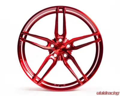 VR Forged D10 Wheel Set Toyota Supra MK5 20x9.5 20x11 Brushed Red - VRF-D10-A90-GRD
