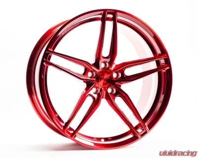 VR Forged D10 Wheel Set Toyota Supra MK5 20x9.5 20x11 Brushed Red - VRF-D10-A90-GRD