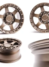 VR Forged D14 Wheel Set Chevrolet Silverado HD 2500 | 3500 18x9 Satin Bronze                                     - VRF-D14-HDSILV-SBZ - Image 5