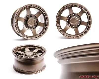 VR Forged D14 Wheel Set Chevrolet Silverado HD 2500 | 3500 18x9 Satin Bronze - VRF-D14-HDSILV-SBZ