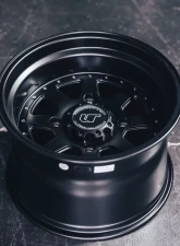 VR Forged D15 Wheel Set for Dunes Polaris RZR 15x7 15x10 Matte Black                                     - VRF-D15-RZR-STG-MBLK - Image 8