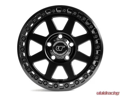 VR Forged D15 Wheel Beadlock Matte Black 15x6.0 +38mm 5x114.3 - VR-D15-1560-38-51143-MBLK