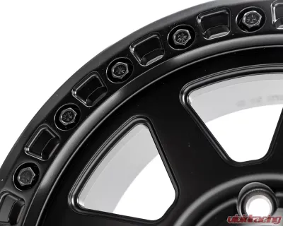 VR Forged D15 Wheel Beadlock Matte Black 15x6.0 +38mm 5x114.3 - VR-D15-1560-38-51143-MBLK